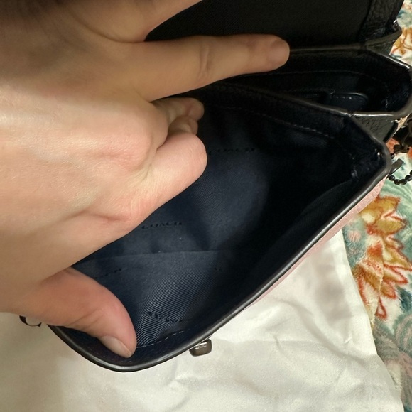 HTF Coach Cassie Crossbody Leather Bag Colorblock NWT - Picture 5 of 6